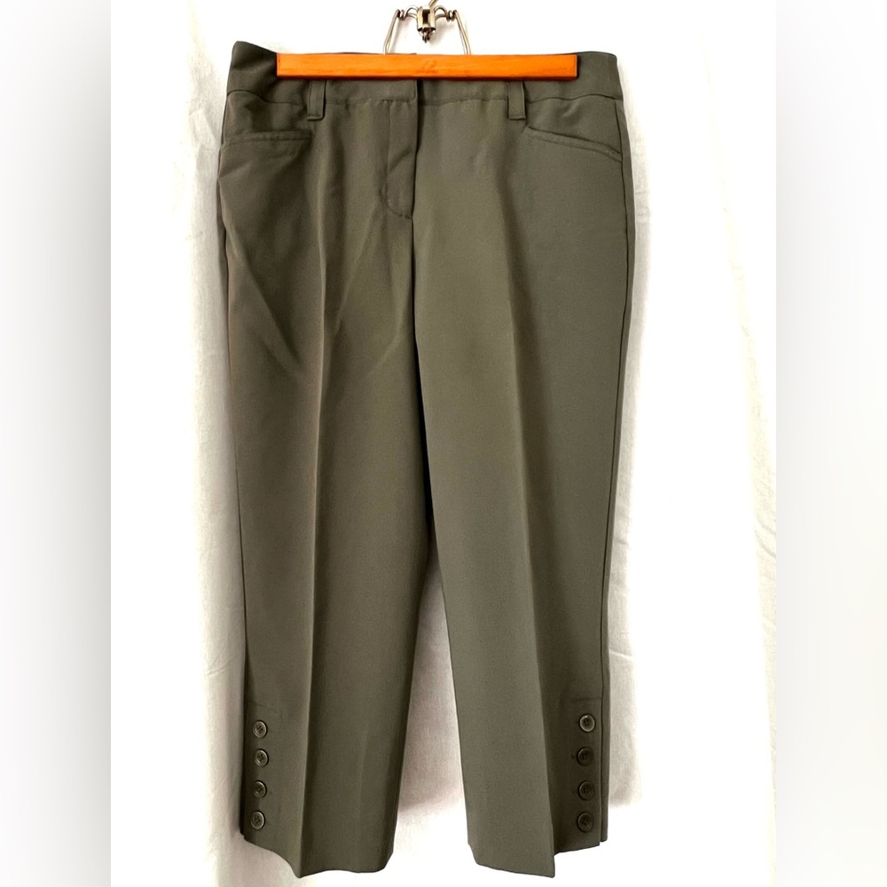 zac & rachel | olive green trousers